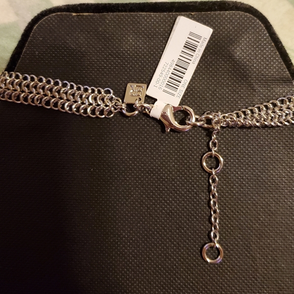 NWT Banana Republic silver multichain necklace - Picture 5 of 6